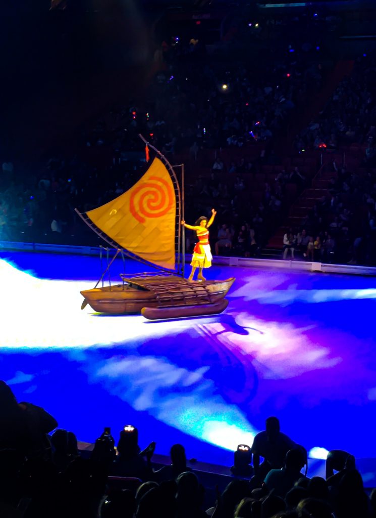 Moana of Montunui at Disney On Ice presents Road Trip Adventures